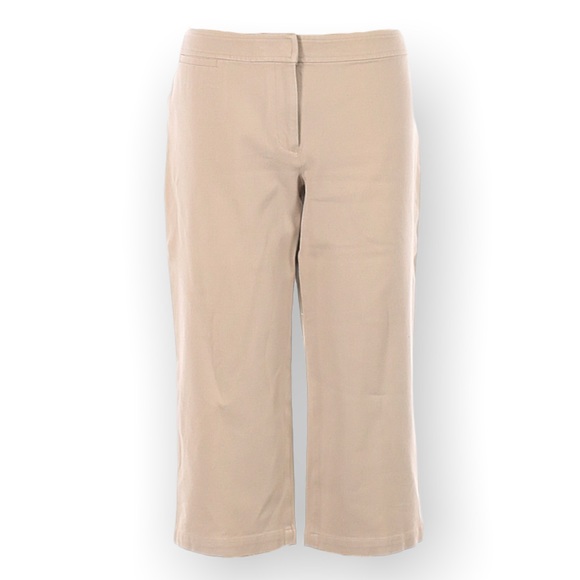 Chico’s Khaki Capris - Picture 1 of 8